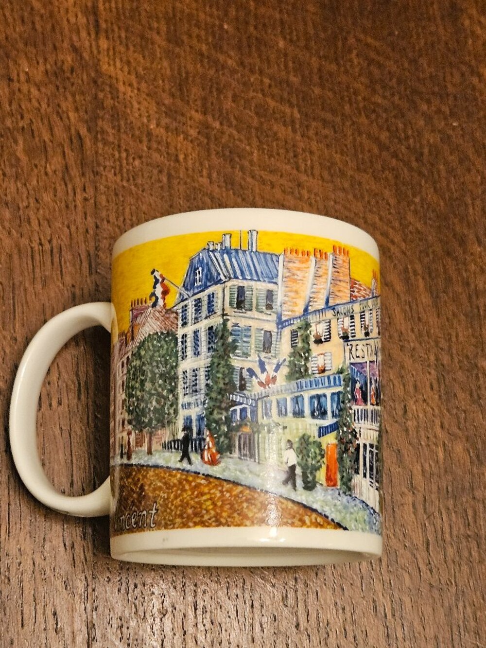 Chaleur D. Burrows Van Gogh Restaurant at Ashieres 14 oz Mug
